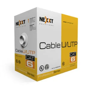 Nexxt Professional Cat6 Cable 4P 24AWG UTP CMR 305m/1000ft.