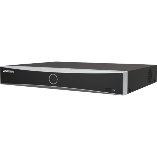 HIK NVR 4ch POE Capacidad 1HDD AcusenSe 40Mbps 4K H265