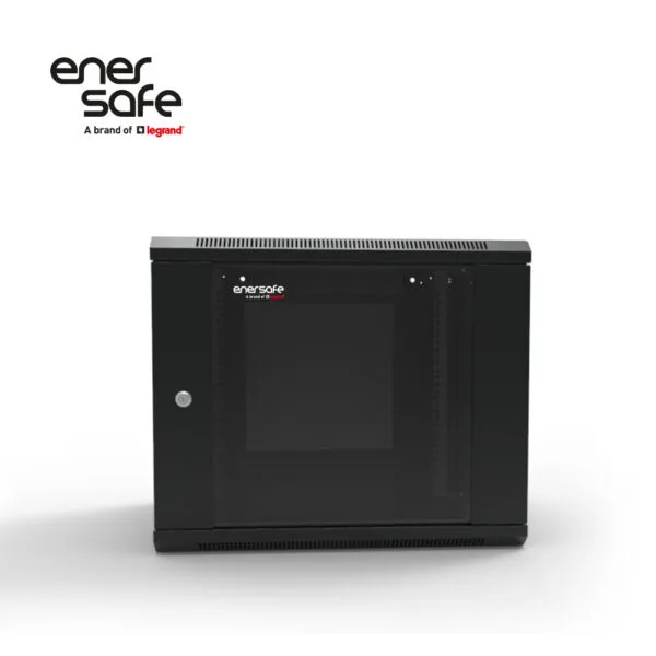 GABM6U60X45 Enersafe Rack / Gabinete Mural 6U y 9U 60x45 y 60x60 2 Ventiladores/1 Bandeja by Legrand