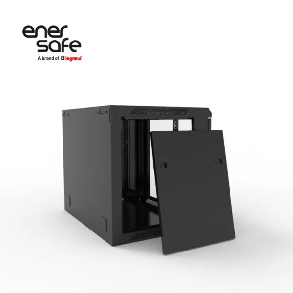 GABM6U60X45 Enersafe Rack / Gabinete Mural 6U y 9U 60x45 y 60x60 2 Ventiladores/1 Bandeja by Legrand