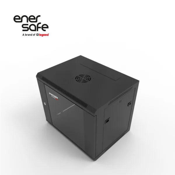 GABM6U60X45 Enersafe Rack / Gabinete Mural 6U y 9U 60x45 y 60x60 2 Ventiladores/1 Bandeja by Legrand