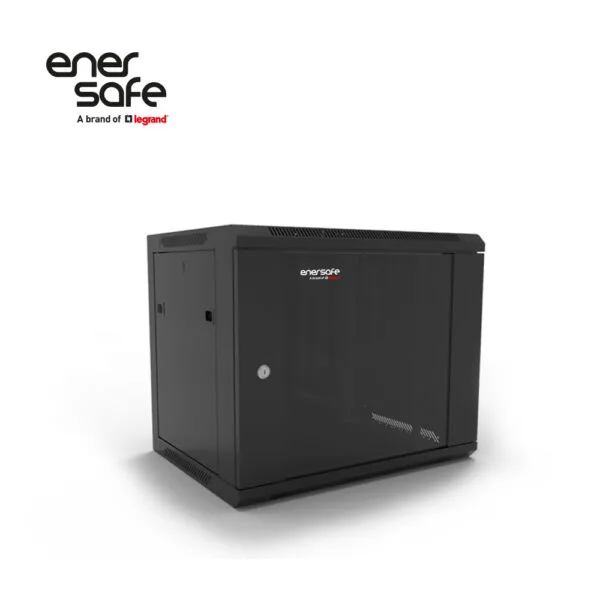 GABM6U60X45 Enersafe Rack / Gabinete Mural 6U y 9U 60x45 y 60x60 2 Ventiladores/1 Bandeja by Legrand